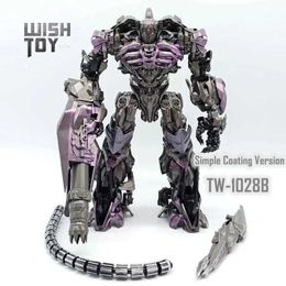 Transformation Toys Robots Baiwei Transformation TW1028B TW-1028B Shockwave Simple Coating Version Movie Studio Series KO SS56 SS-56 Action Figure Toys Y240523