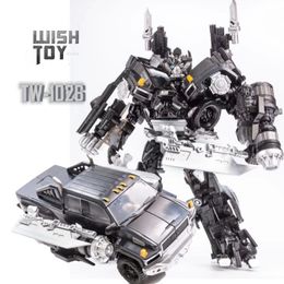 Jouets de transformation Robots BAIWEI Transformation TW1026 TW1026 Ironhide Weaponeer KO SS14 SS14 Arme Expert Camion Action Figure Robot Jouets 230712