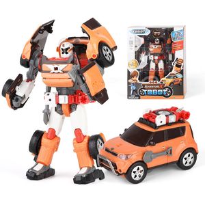 Jouets de transformation Robots BigOverseas Version Tobot Transformation Robot to Car Toys Corée Cartoon Brothers Anime Tobot Deformation Car Airplane Toys 230617