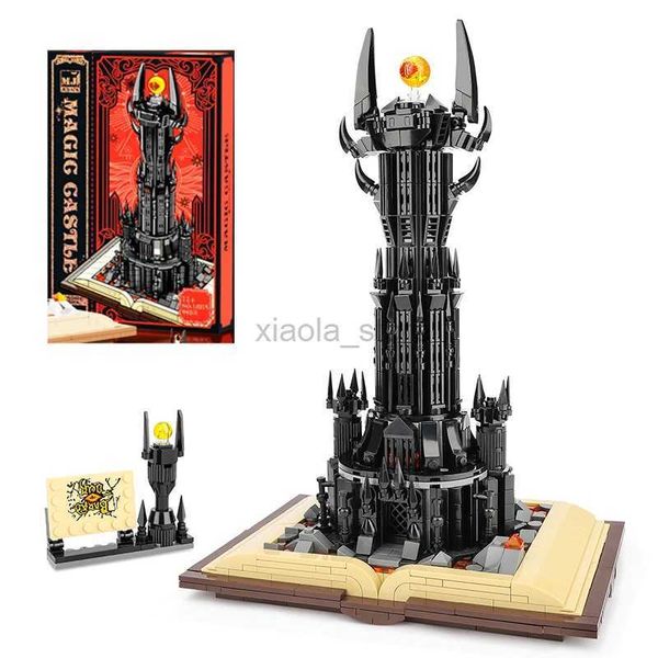 Jouets de transformation Robots City 969pcs.Château magique livre film modèle sombre tour construction assemblage briques blocs éducatifs ensembles pour enfants adulte cadeau 24315