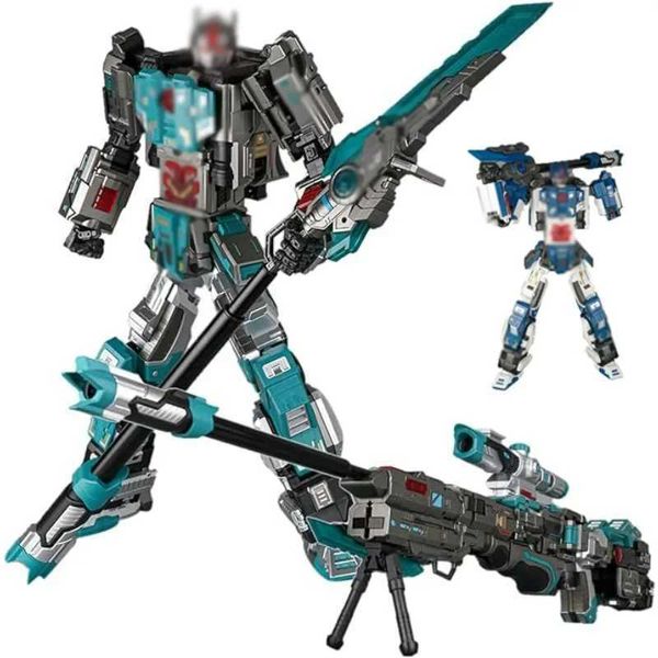 Transformation Toys Robots Converting Robot Toy Sniper Rifer Big Doll Shape Converting Toy Gun Diamond Model Series Childrens and Adult Gifts WX