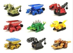 Transformatie speelgoed Robots Dinotrux Dinosaurus Truck Verwijderbare Speelgoed Auto Mini Modellen Kinderen Geschenken Speelgoed Kind 230801