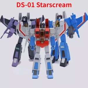 Jouets de transformation Robots DS 01 DS01 Seekers Starscrum Thundercrack Skywarp Aircraft Squadron G1 Animation MP Scale Model Stock 230728