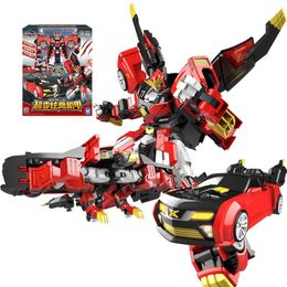 Transformatie speelgoed Robots High Quality Mini Force 2 Super Gino Power Transformation Robot Car Toys Action Figure MiniForce X Deformation Dinosaur Hawk Toy 230621