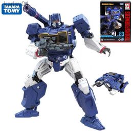 Juguetes de transformación Robots En stock TAKARA TOMY Juguetes transformadores SSW-1 SS83 Película Cybertron Voyager Clase V Sonic Autobot Figura de acción Juguete coleccionable yq240315