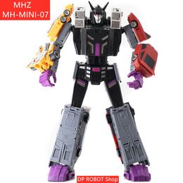 Jouets de transformation Robots EN STOCK Transformation 5IN1 MHZ JOUETS MH-MINI-07 TIGERWING Motormaster Menasor Breakdown Wildrider Action Figure 230724