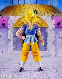 Transformatie speelgoed Robots Op voorraadDemoniacal Fit SHF Son Goku Onverwacht Avontuur Dragen Anime Bal Action Figure Collectie Speelgoed Model 6 inch yq240315