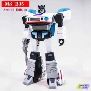 Jouets de Transformation Robots en stockMagic Square MS TOYS Transformation Toy MS-B35 Blues Jazz Action Figure 10cm AVEC BOÎTE 2023 NOUVEAU VER.Deuxième édition yq240315