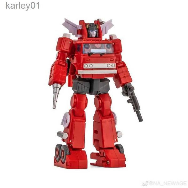 Jouets de Transformation Robots en StockNewage NA H46 Inferno Backdraft figurine d'action à petite échelle Transformation jouets Collection passe-temps yq240315