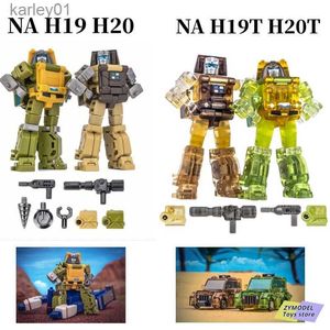 Jouets de transformation Robots EN STOCKTransformation Newage NA H19 Hogan H20 William Bonney H19T H20T Vanilla Ice Action Figure Robot 6.3cm MINI JOUETS yq240315