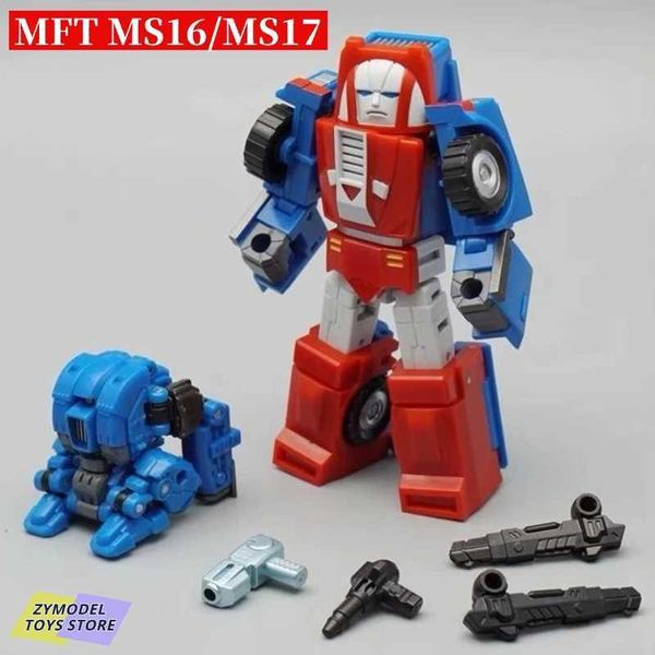 TOSTATION TOYS ROBOTS (Inventory) Jouets mécaniques MFT MS-16 MS16 Rockee Gears MS-17 MS17 SPIALE G1 Mini Action Figure Transformation Robots Toys 10cm WX