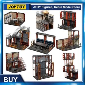 Transformatiespeelgoed Robots Joytoy 1/18 Actiecijfers bouwen Mecha Depot Monitoring /Medical Area Model Toys Collection Birthday Gifts 230818