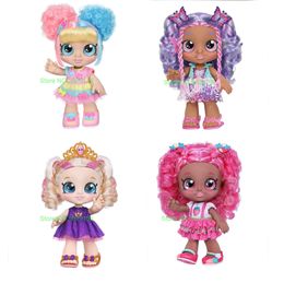 Transformatiespeelgoed Robots Kindi Kids Scented Sisters Tiara Sparkles Berri D'Lish Candy Sweets Big Sister Flora Flutters Pre School 10 Inch Play Doll 230621