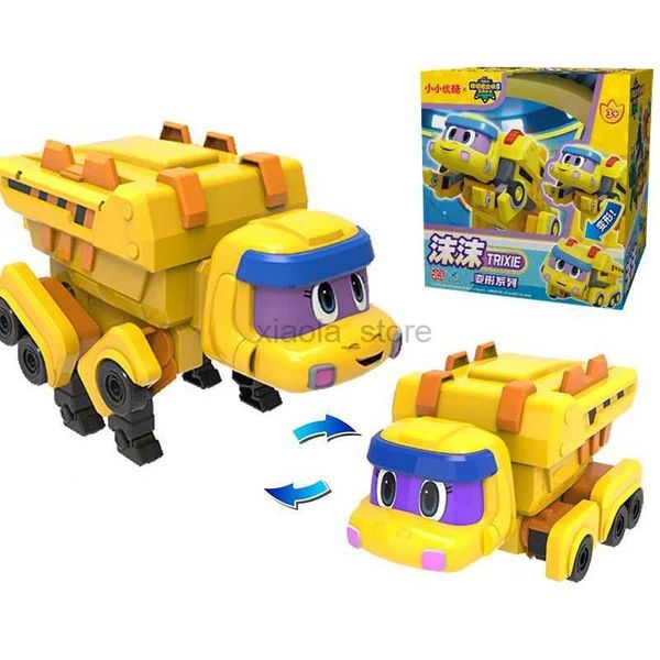 Juguetes de transformación Robots Nuevos descubridores Dino Gogo transforman figuras de dinosaurios juguete deformación vehículo técnico coches de juguete en un regalo para niños 2400315