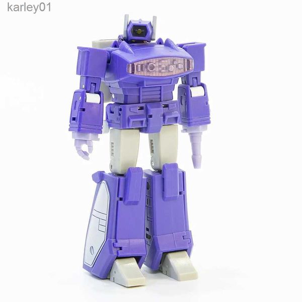 Juguetes de transformación Robots Nuevo Transform Robot Toy MS TOYS MS-B32 Shockwave Magic Square juguetes mini figura de acción en stock yq240315