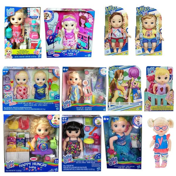 Juguetes de transformación Robots Originales Muñecas genuinas Figuras Lindo Kawaii Juguetes de alimentación artificial para niños Niñas Regalo 231204