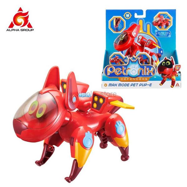 Jouets de transformation Robots PETRONIX DEFENDERS Max Mode Pet Pup-e Transformation 2-en-1 de chien à figurine d'avion transformant le jouet pour enfants Anime pour cadeau 2400315