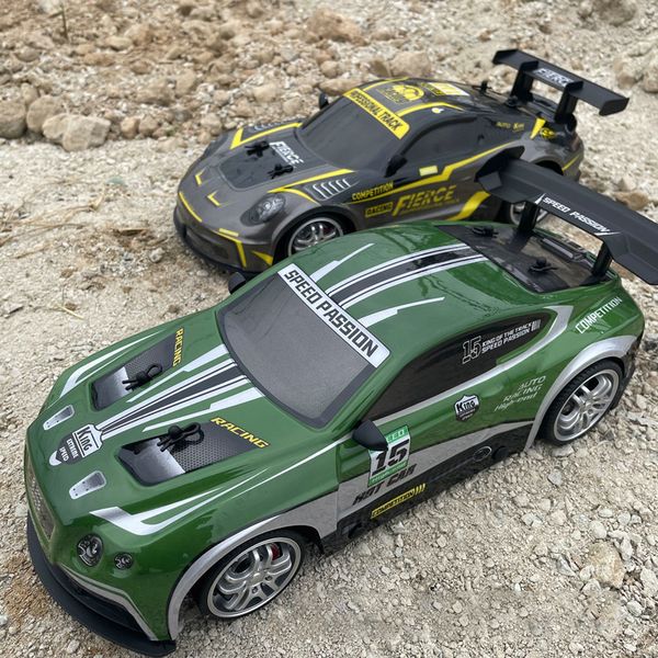 Transformation Toys Robots RC Car 2.4G 4WD 1 14 Remote Control Car Sport Sport Drift Racing Vechicle With Light Sound Kid Toys for Boys Children Gifts 230811