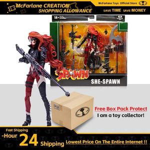 Jouets de Transformation Robots elle Spawn (Spawn) ensemble de luxe 18 cm figurine poupée jouets modèle Garage Kit McFarlane ToysL2403