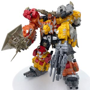 Transformation toys Robots TENGYANG 30CM Transformation 6 IN 1 Predaking Figure NO BOX 230808