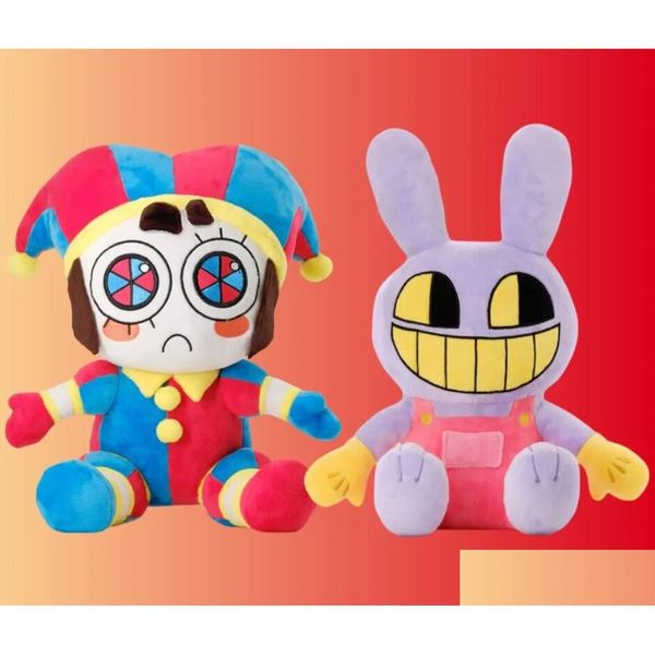 Jouets de transformation Robots L'incroyable cirque numérique Pomni Jax P Pie de dessin animé Jouets Théâtre Lapin Poupée En Peluche Enfants Noël Ki Otm4S