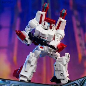 Transformation Toys Robots TNT-01 Sky Thunder Red Flame Space Guardia Jetfire Transformation Toys Robot Mini Colección Figura de acción para regalo IN yq240315