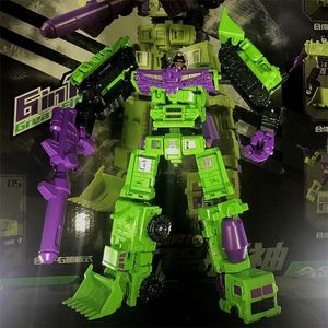 Transformation toys Robots Transformation 6 in 1 Model Defensor Devastator Toys Action Figure Robot Plastic Toys Gift For Education Children 230827