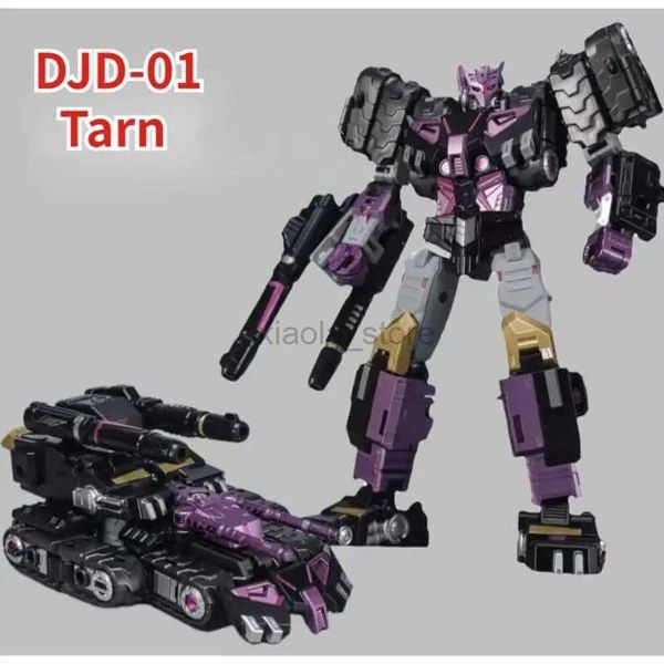 Jouets de transformation Robots Transforming Toy DJD-01 Édition élargie Tann Black Dog Team Member avec alliage et lumière KO Edition 2400315