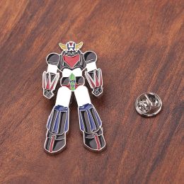 Transformers Robot Pins Cute Toys Model Optimus Prime Metal Email Broche voor jas rugzak accessoires badges