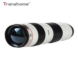 Transhome Camera Lens Mok 440 ml Nieuwe Mode Creatieve Rvs Tumbler Canon 70200 Lens Thermo Mokken Voor Koffiekopjes C182630741