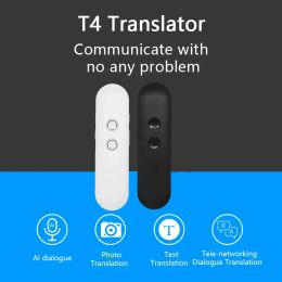 Traducteur 97 Languages AI Traducteur vocal Intelligent Enregistrement Langue photo / texte Google en ligne Traducteur en temps réel pour étude de travail de voyage