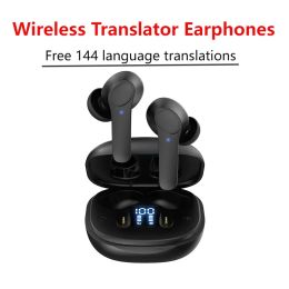 Traductor Wireless Translator Elecphones 114 langues en ligne traduisent en indematisation de charge Bluetooth5.0 en ligne
