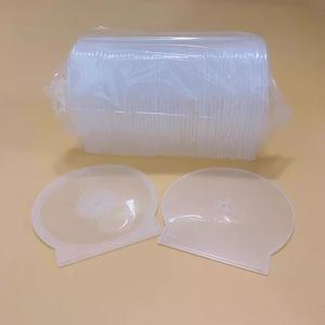 Étui à bijoux translucide pour CD avec plateau transparent, étui de Protection contre la poussière en plastique, paquet unique, étui de Protection anti-rayures pour CD F2024217