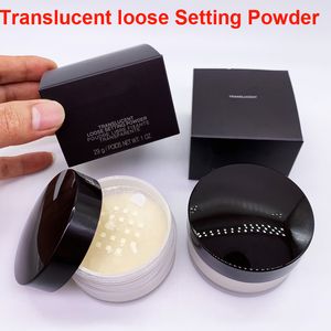 Poudre de réglage libre translucide maquillage pour le visage Pouder Libre Fixante finition mate Poudre sans huile 29g correcteur éclaircir longue durée imperméable à l'eau