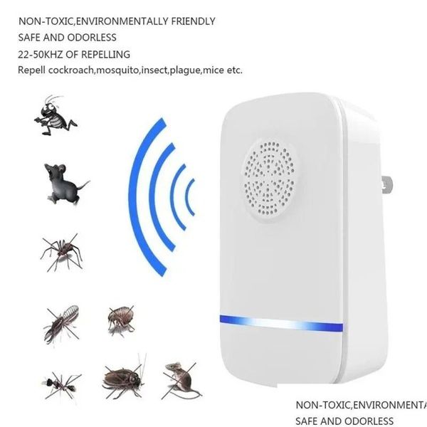 Récepteur de l'émetteur MTI-USE Trasonic Repeller Contrôle électronique Repeau de lit punie de lit de souris