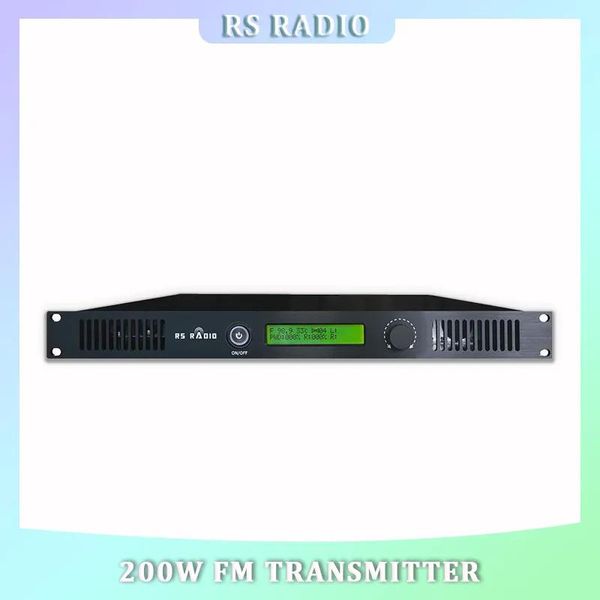 Transmisores Transmisor FM Profesional 200W 87.5108 MHz Largo Alcance para iglesia