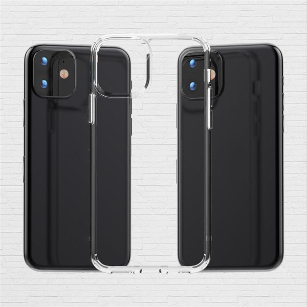 Coques transparentes en acrylique transparent TPU pour iPhone 14 13 12 11 Pro Max X XS XR 8 7 6S Plus Samsung Galaxy S20 S21 Ultra S22 S23 Plus DHL gratuit