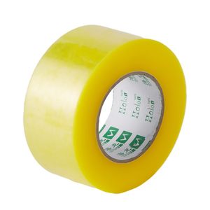 Transparante lijmbanden Geel helder Traceless zware logistiek pakking Sticky Tape