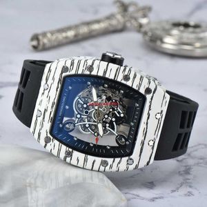 transparante onderkant 3-pins lopende tweede herenhorloge top luxe horloge heren quartz automatisch horloge Male Clock200M