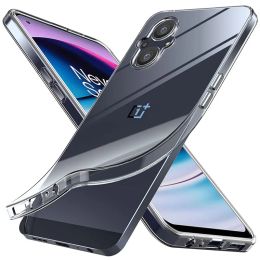 Case transparente para OnePlus 7 7t 8 Lite 9 10 Pro 11 8T 9R Soft Phone Shell Nord CE 2 3 N10 N20 N100 N200 N300 ACE 2V Back Tapa trasera