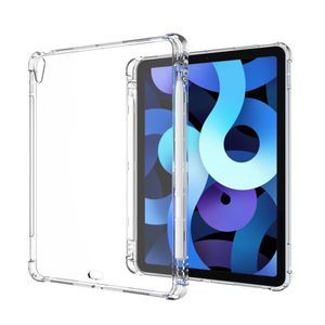 Étuis transparents pour iPad Pro 11 Pro 11 12.9 Air 5 4 10e 10.2 Mini 6, housse de protection en silicone Transparent
