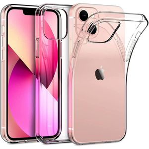 Transparante heldere telefoonhoesjes voor iPhone 14 13 12 11 Pro XS Max XR 6 6S 7 8 Plus SE Cover Shockproof Silicone Protective Soft TPU Case