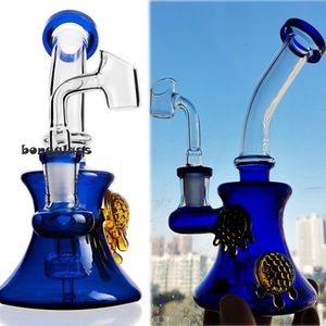 schildpadbeuier Bong Hookahs Oil Rigs Rookpijp Dikke glazen water Bongs Dabber Shisha Bong Bongs