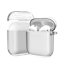 Funda transparente transparente de TPU para Apple Airpods3 Airpods Pro 1 2 Funda protectora para auriculares