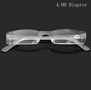 Lunettes presbytes de couleur transparente Occhiali Da Lettura +1.00 +1.50 +2.00 +2.50 +3.00 +3.50 +4.00 Points de dioptrie lire des lunettes de lecture claires