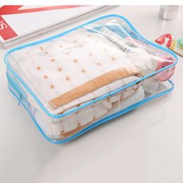 Transparante cosmetische tas vrouwen make -uptas organisator PVC reiswasstassen ritszake zak organisatie trousse maquillage femme193r