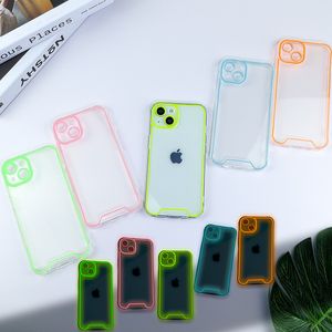 Études lumineuses fluorescentes transparentes Noctilucents à l'épreuve du choc Glow Clear dans le couvercle Dark Soft TPU Iprof pour iPhone 15 14 13 12 11 Pro Max XR XS X