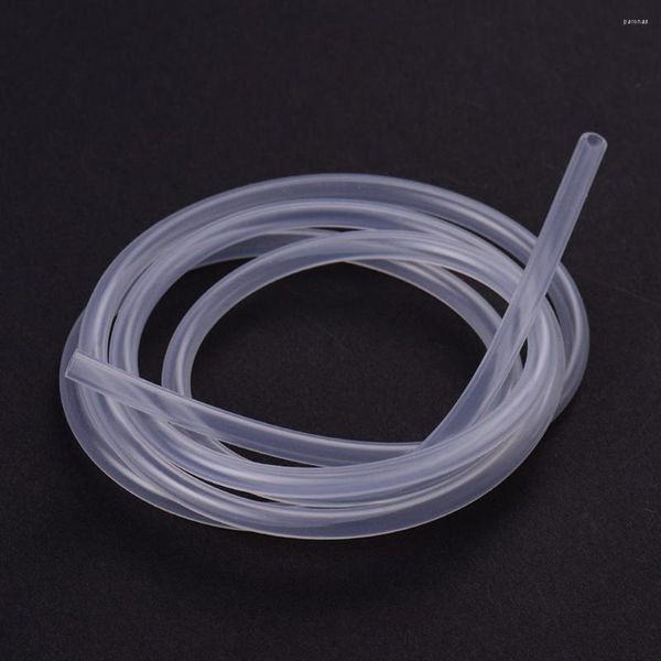 Tube de tuyau flexible de tube de silicone de catégorie comestible transparent pour doser le laboratoire péristaltique d'aquarium de pompe