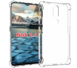 Transparent pour Nokia C1 C2 Tennen étui souple TPU Gel peau Cricket Nokia C2 Tava Silicone Protection clair Nokia 24 21 51 31 Cov9123147