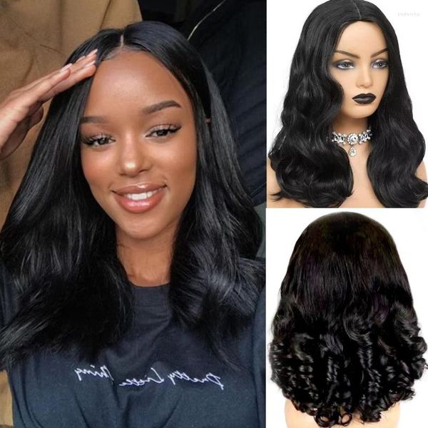 Peluca Frontal rizada suelta de encaje transparente, pelucas de cabello humano frontal ondulado corto 13x4 para mujeres negras, rizo hinchable en espiral Bob